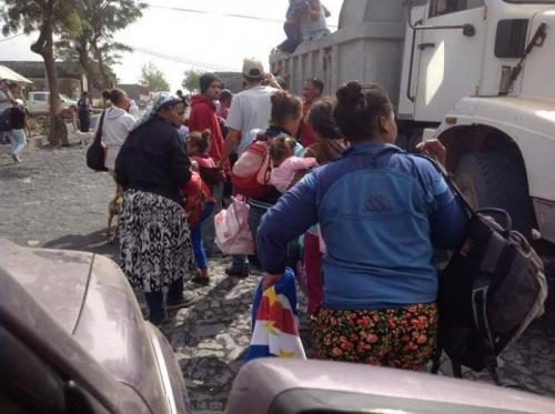 Evacuation in Cape Verde